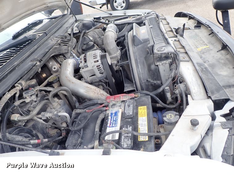 image for item DE1056 2006 Ford F350 Super Duty flat dump bed pickup truck