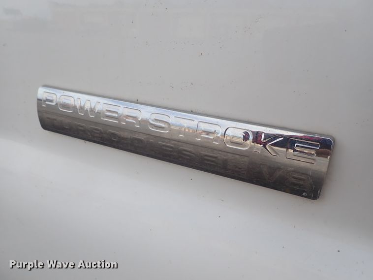 image for item DE1056 2006 Ford F350 Super Duty flat dump bed pickup truck