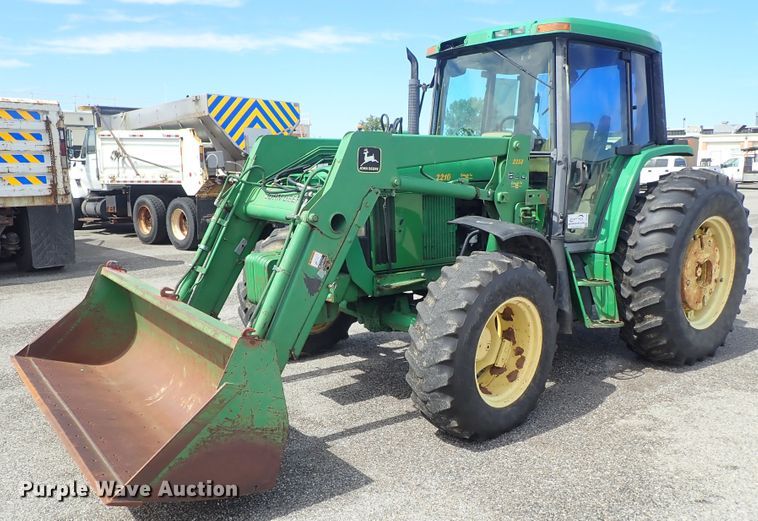 image for item DE1058 John Deere 6310 MFWD tractor