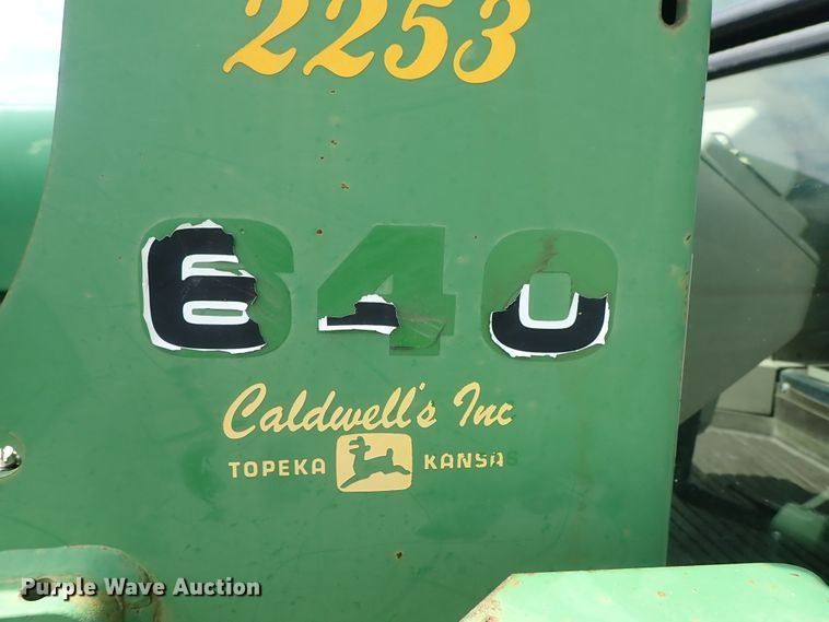 image for item DE1058 John Deere 6310 MFWD tractor