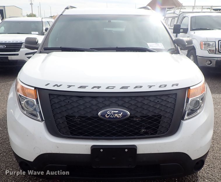 image for item DE1059 2015 Ford Explorer Police SUV