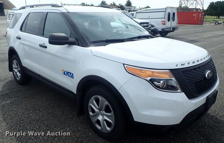 image for item DE1059 2015 Ford Explorer Police SUV