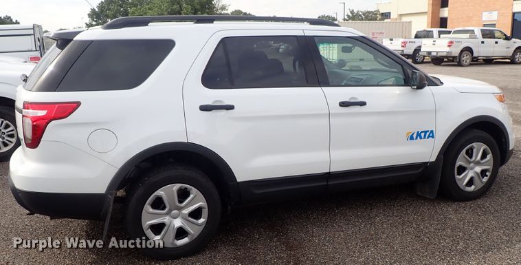 image for item DE1059 2015 Ford Explorer Police SUV