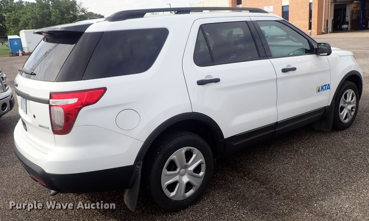 image for item DE1059 2015 Ford Explorer Police SUV