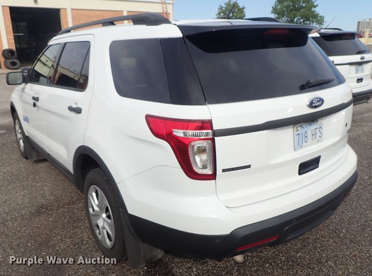 image for item DE1059 2015 Ford Explorer Police SUV