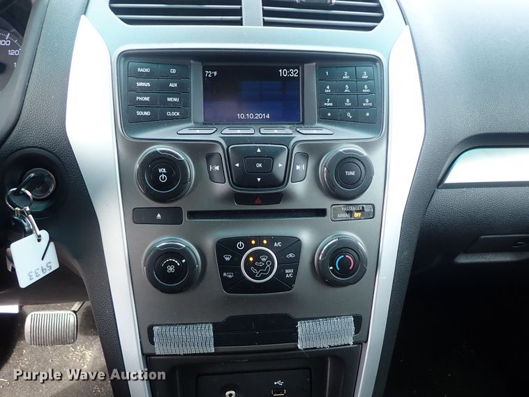 image for item DE1059 2015 Ford Explorer Police SUV