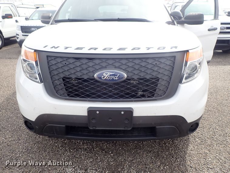 image for item DE1059 2015 Ford Explorer Police SUV