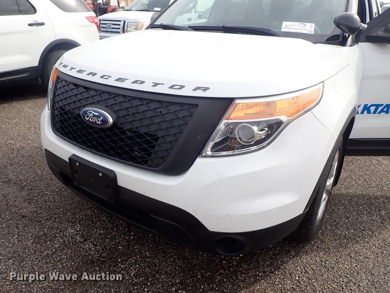 image for item DE1059 2015 Ford Explorer Police SUV