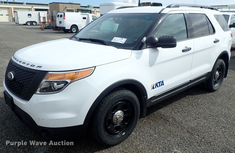 image for item DE1060 2014 Ford Explorer Police SUV