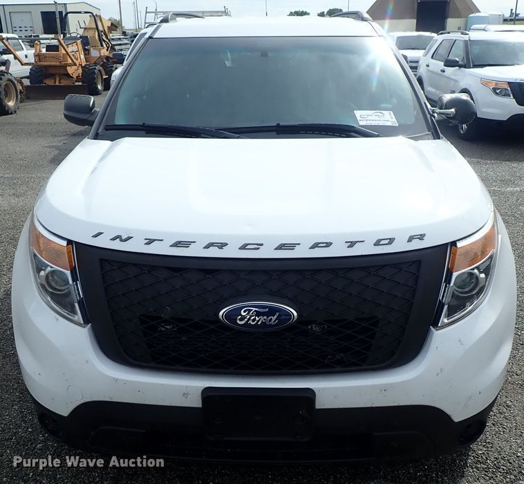 image for item DE1060 2014 Ford Explorer Police SUV