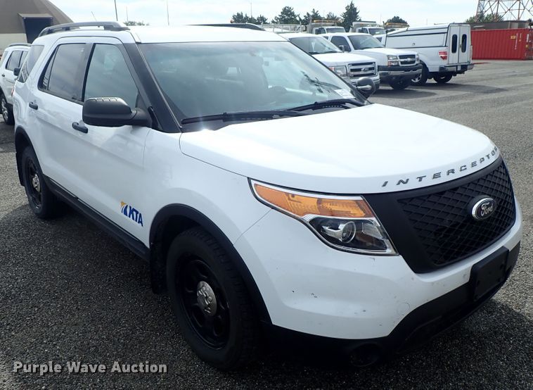 image for item DE1060 2014 Ford Explorer Police SUV