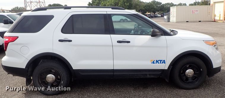 image for item DE1060 2014 Ford Explorer Police SUV