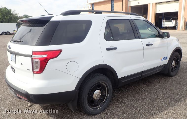 image for item DE1060 2014 Ford Explorer Police SUV