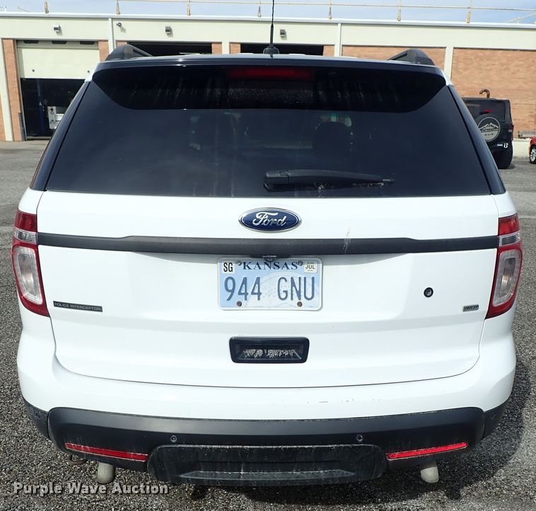 image for item DE1060 2014 Ford Explorer Police SUV