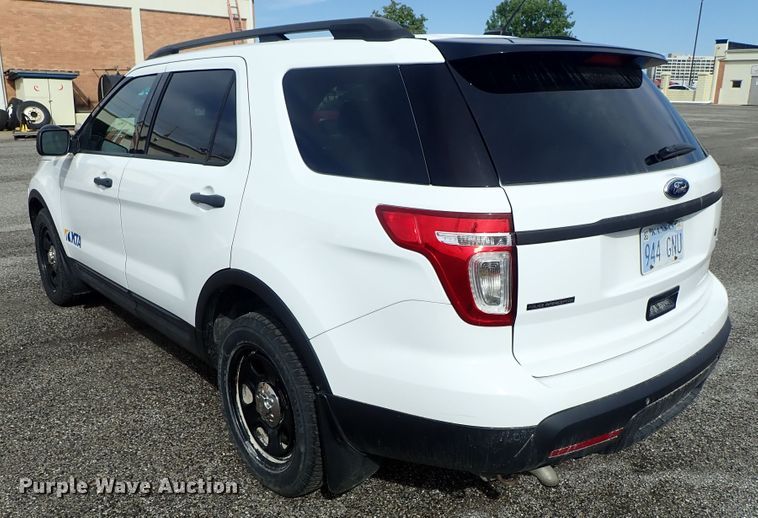 image for item DE1060 2014 Ford Explorer Police SUV