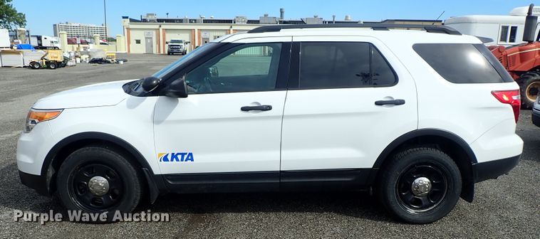 image for item DE1060 2014 Ford Explorer Police SUV