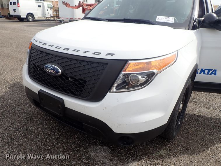 image for item DE1060 2014 Ford Explorer Police SUV