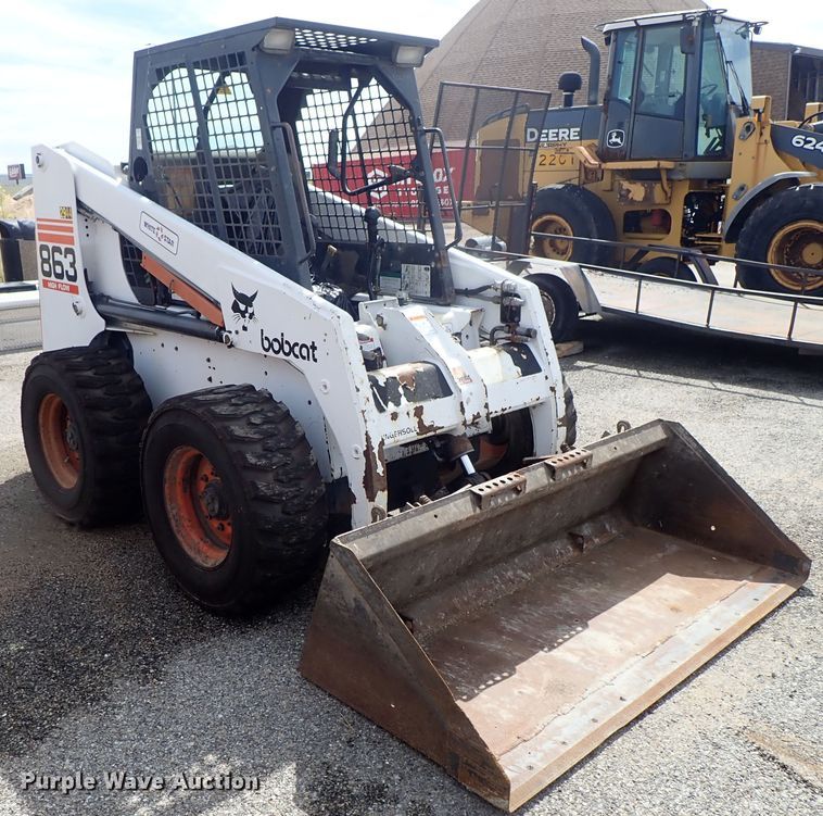 image for item DE1063 1998 Bobcat 863 skid steer