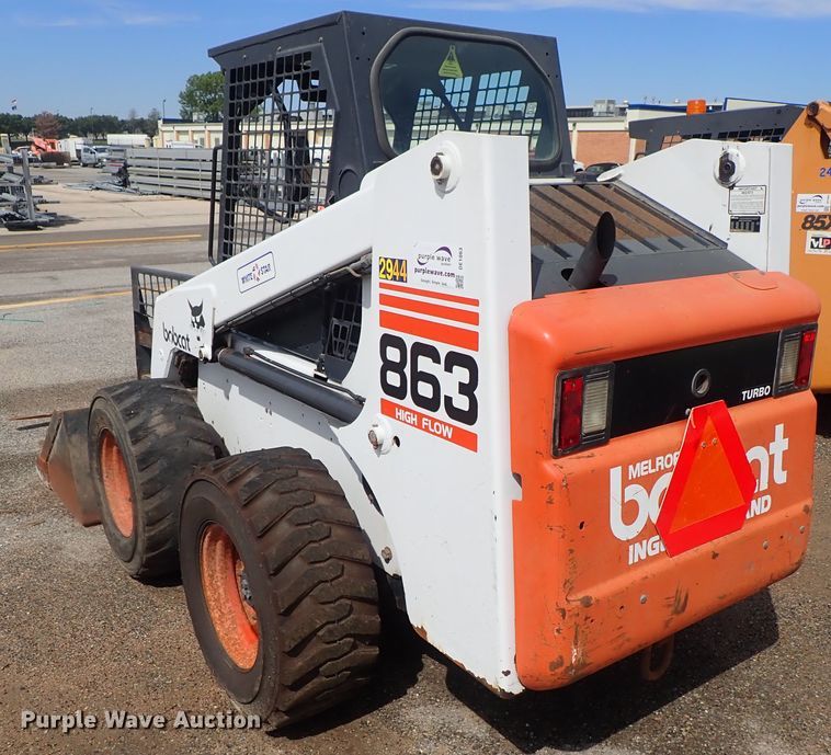 image for item DE1063 1998 Bobcat 863 skid steer