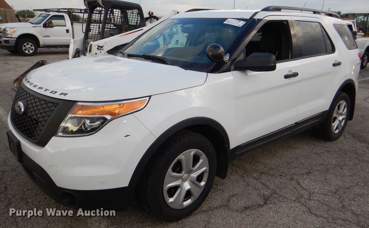 image for item DG4954 2014 Ford Explorer Police Interceptor SUV