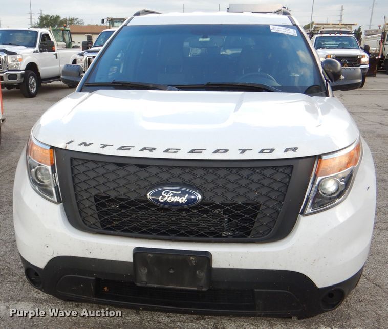 image for item DG4954 2014 Ford Explorer Police Interceptor SUV