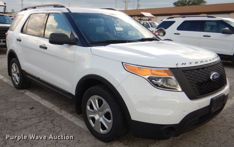 image for item DG4954 2014 Ford Explorer Police Interceptor SUV