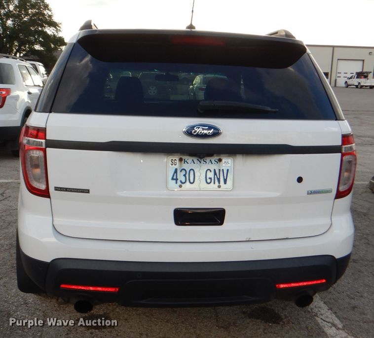 image for item DG4954 2014 Ford Explorer Police Interceptor SUV