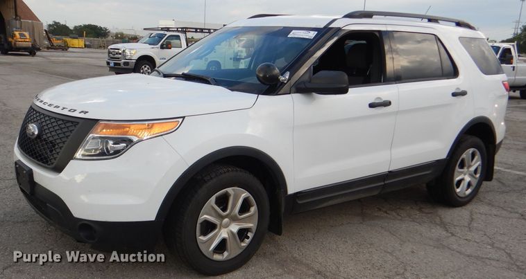 image for item DG4957 2015 Ford Explorer Police Interceptor SUV