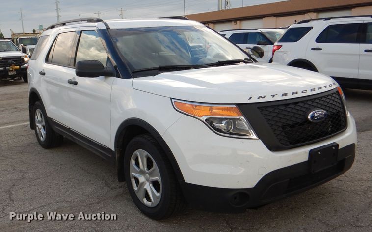 image for item DG4957 2015 Ford Explorer Police Interceptor SUV