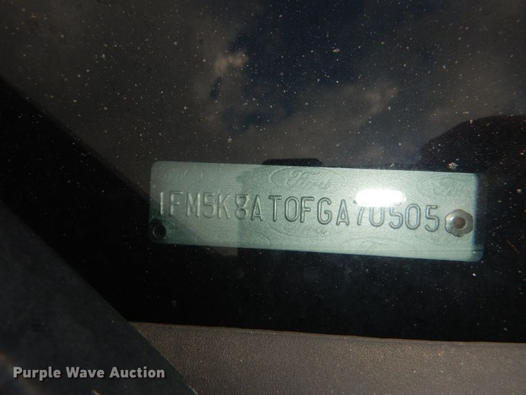 image for item DG4957 2015 Ford Explorer Police Interceptor SUV