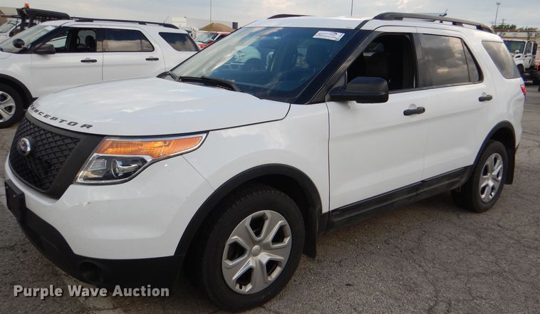 image for item DG4958 2015 Ford Explorer Police Interceptor SUV