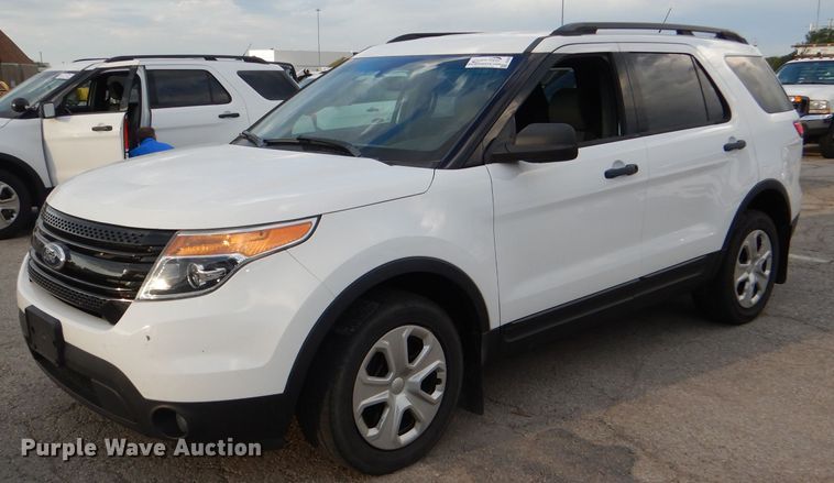 image for item DG4959 2013 Ford Explorer Police Interceptor SUV