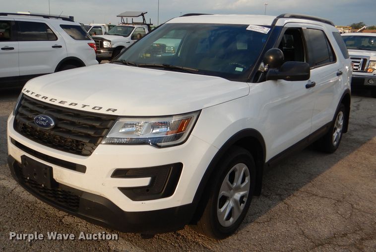 image for item DG4960 2016 Ford Explorer Police Interceptor SUV