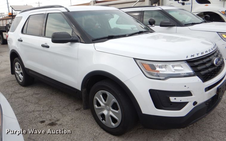 image for item DG4960 2016 Ford Explorer Police Interceptor SUV