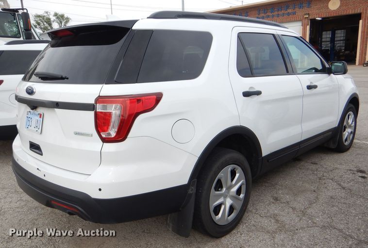 image for item DG4960 2016 Ford Explorer Police Interceptor SUV