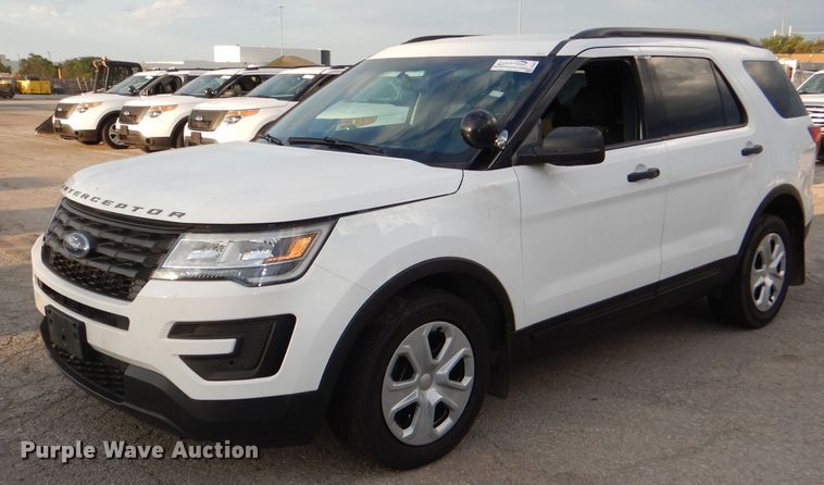 image for item DG4961 2016 Ford Explorer Police Interceptor SUV