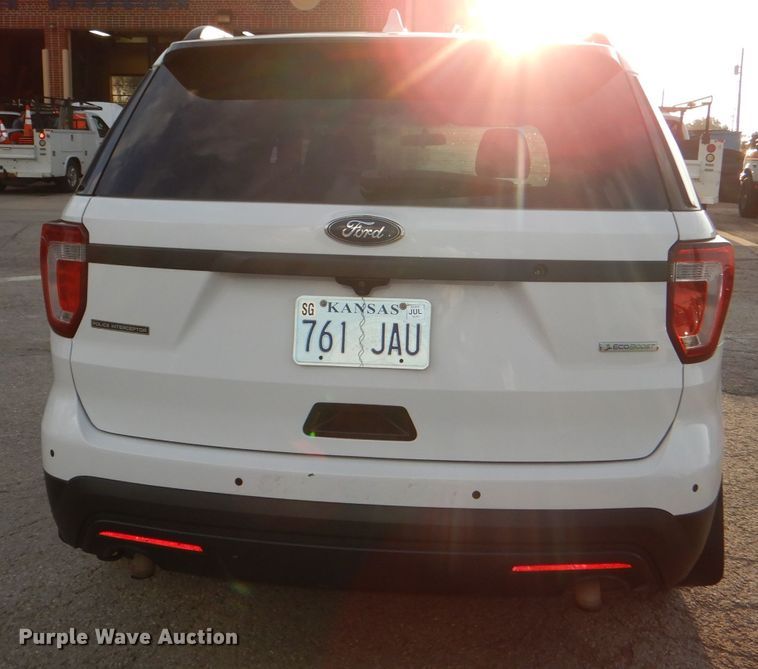 image for item DG4961 2016 Ford Explorer Police Interceptor SUV