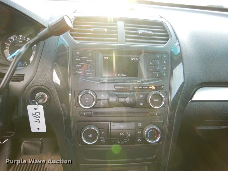 image for item DG4961 2016 Ford Explorer Police Interceptor SUV