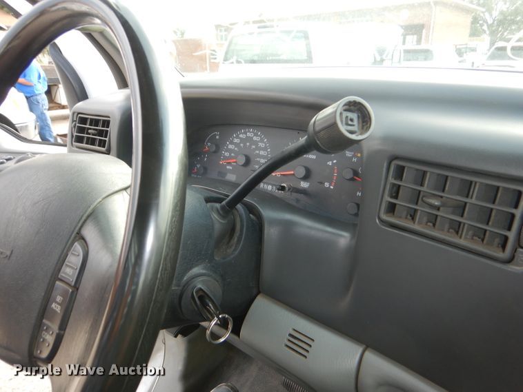 image for item DG4965 2004 Ford F350 Super Duty dump flatbed pickup truck