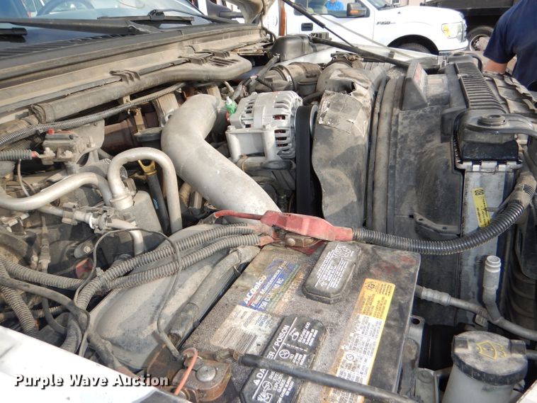 image for item DG4965 2004 Ford F350 Super Duty dump flatbed pickup truck