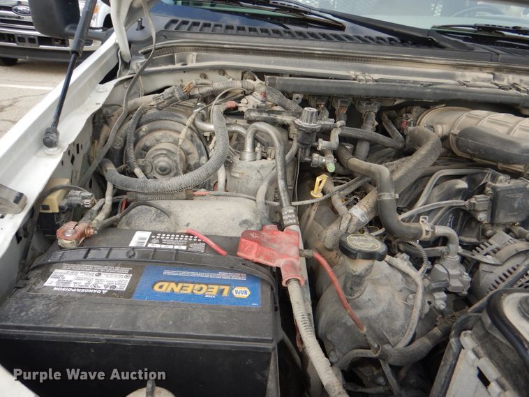 image for item DG4966 2006 Ford F350 Super Duty flatbed pickup truck