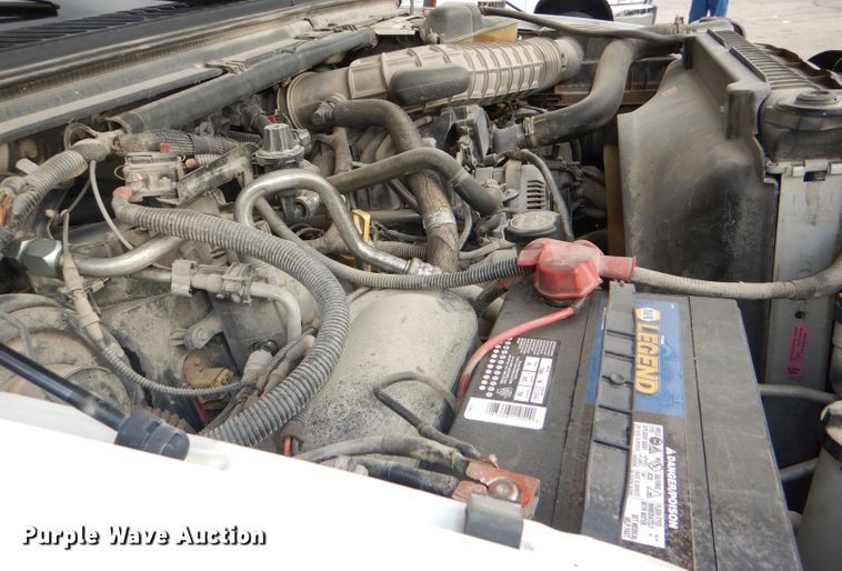 image for item DG4966 2006 Ford F350 Super Duty flatbed pickup truck