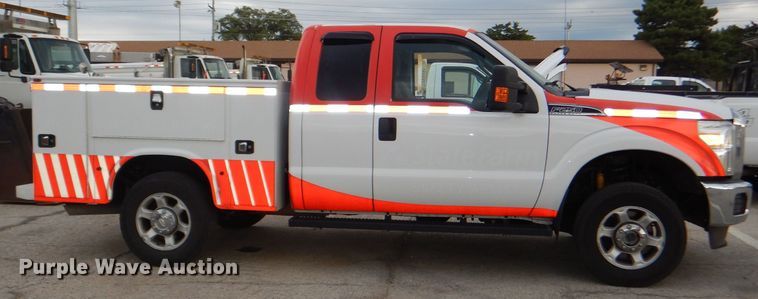 image for item DG4969 2016 Ford F250 Super Duty SuperCab utility pickup truck