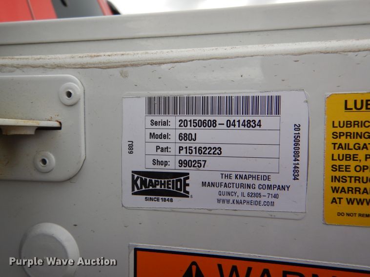 image for item DG4969 2016 Ford F250 Super Duty SuperCab utility pickup truck