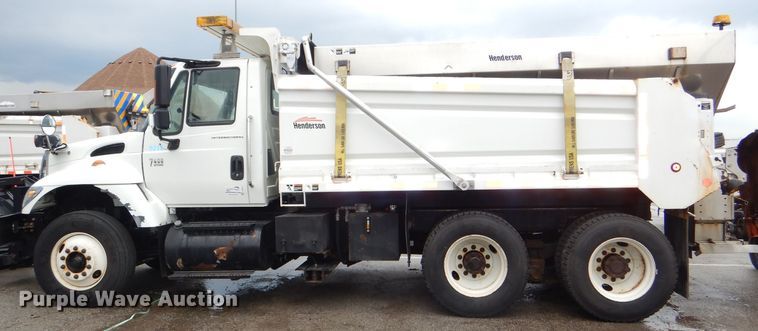 image for item DG4973 2007 International 7400 dump truck