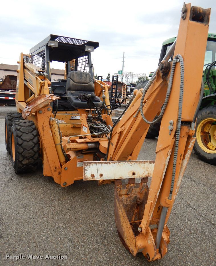 Case D100XR backhoe attachment in Topeka, KS Item DG4976 sold