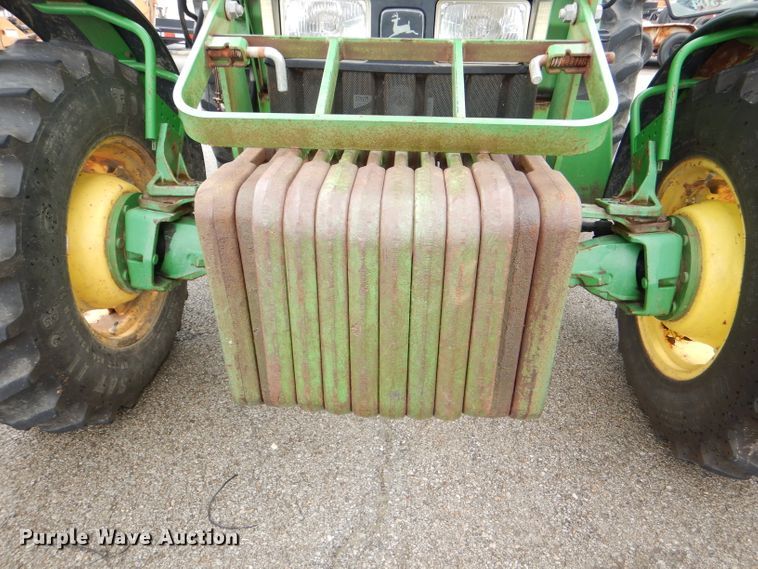 image for item DG4985 1999 John Deere 6310 MFWD tractor