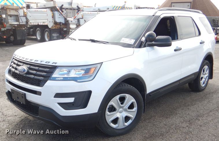 image for item DG4995 2016 Ford Explorer Police Interceptor SUV