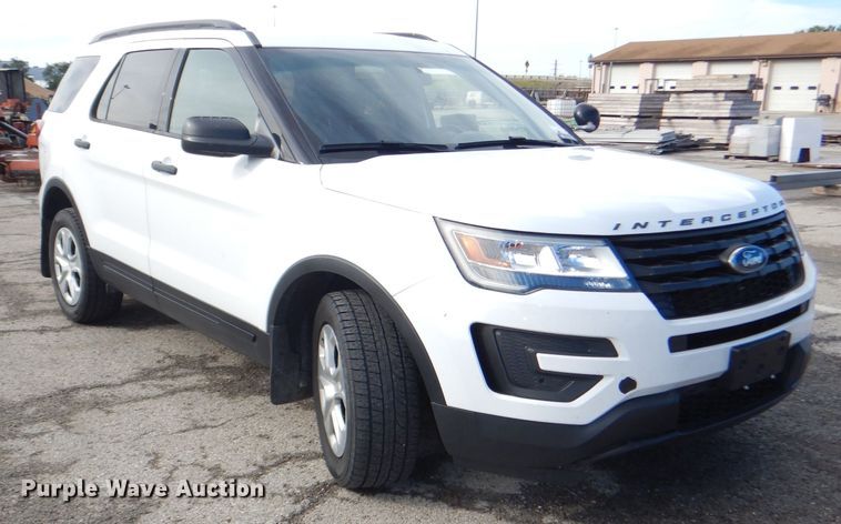 image for item DG4995 2016 Ford Explorer Police Interceptor SUV