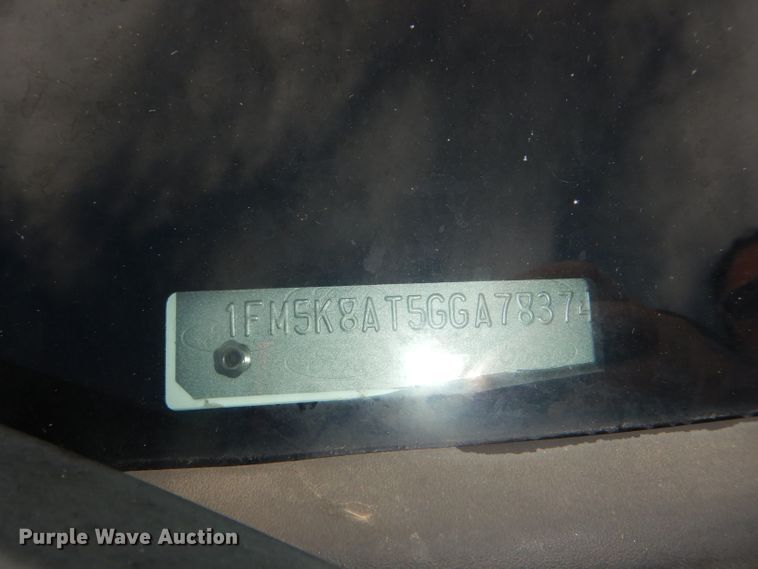 image for item DG4995 2016 Ford Explorer Police Interceptor SUV